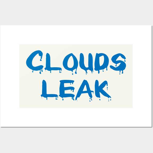 Clouds leak Wall Art by bluehair